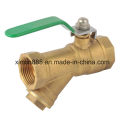 Brass Ball Valve with Strainer